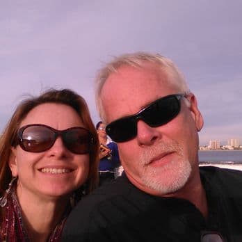 Mark and Monica, the husband and wife owners of Fair Deal Plumbing.